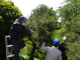 安全就業宣言２０２１
「発声は、梅本安全就業委員長」