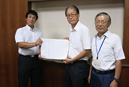 「開会」三治会長あいさつ