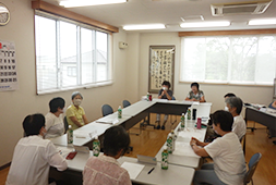 「開会」三治会長あいさつ