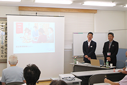 「開会」三治会長あいさつ